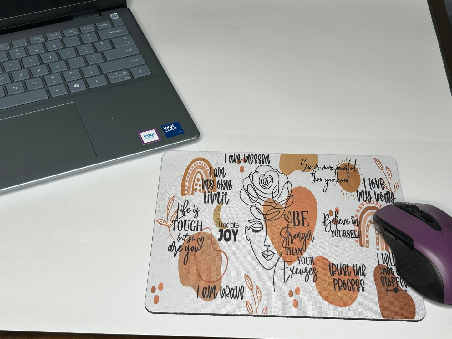 Mouse Pad - Boho Affirmation