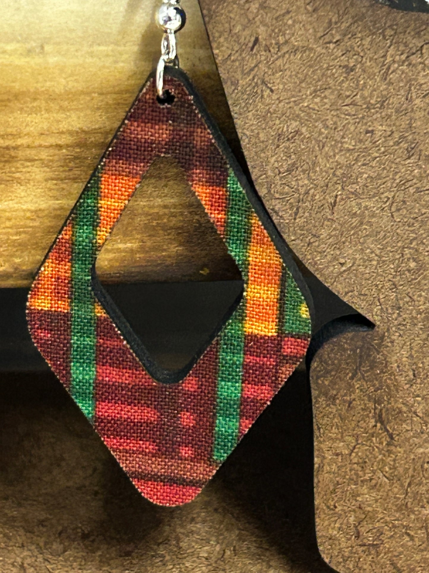 Earrings - Diamond shaped