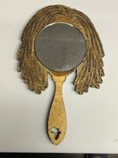 Mirror - African American Woman with Locs