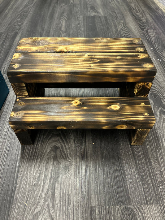 Rustic wooden Step stool