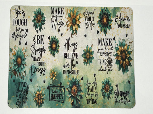 Self Affirmation Mouse Pad