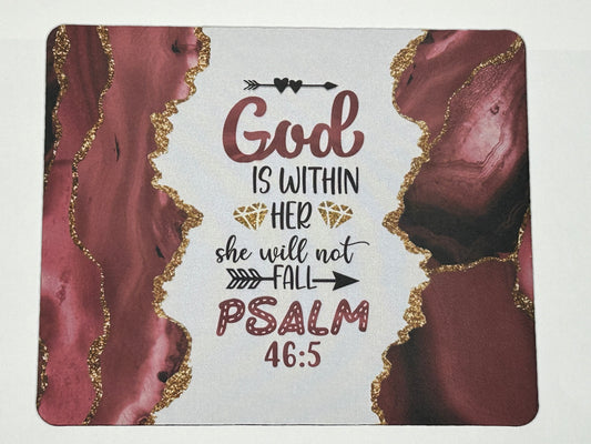 Mousepad - God is Within Her