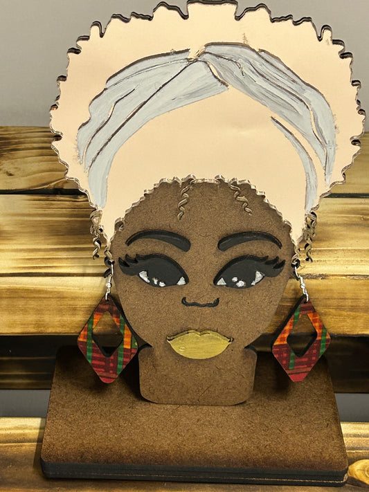 Earrings - Diamond shaped