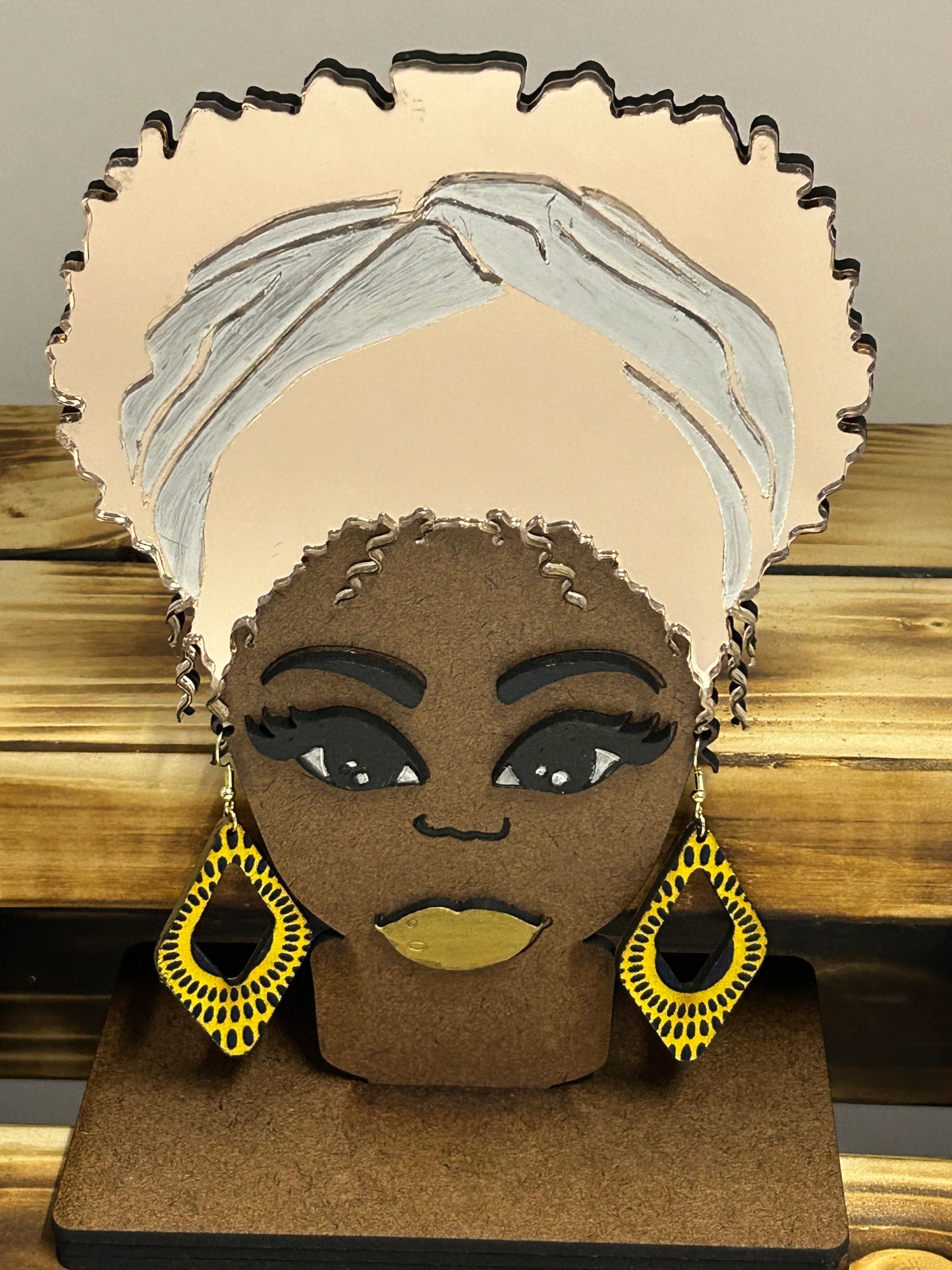 Earrings - Diamond shaped