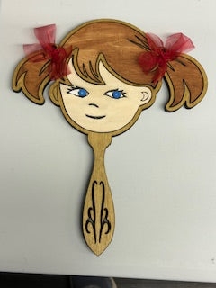 Mirror - Caucasian Blue Eyed girl