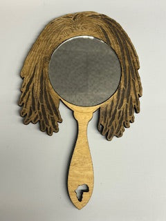 Mirror - African American Woman with Locs